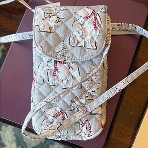 Vera Bradley Polar Bear Crossbody Bag NWT
